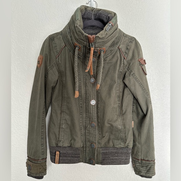 Naketano Women’s Brave New World Bomber Jacket - Picture 1 of 16